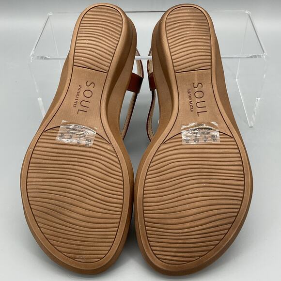 NEW Soul Naturalizer Women’s Solo Sandals Black Toffee Size 8.5M - Picture 8 of 10